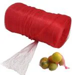 Aumni Crafts Packing Net Poly Mesh Rolls 6 Inch Width (1 Roll x 1000 Meters) Red For Fruits Vegetables Toys Utilities Seafood Multipurpose