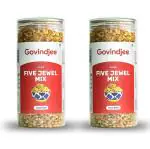 Govindjee Five Jewel Mix | Delicious Trail Mix Snacks | Combo pack | (360 Gm)