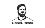 Divinedesigns Multicolor Vinyl Lionel Messi Sticker - 23 X 22 Inch