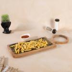 The Home Co. Bat platter For Serving Food and Elegant Presentations (2395)