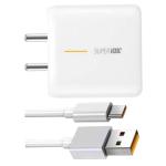 mPix 65Watt Charger Combo Compatible With Oppo All Cellural Phones/F19 Pro+ 5G/ F19/ A77s/ A76/ A78 5G/ Reno8 Pro/ Reno 8T/ F19 Pro Plus 5G/ K10 5G/ F21 Pro 5G