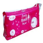 Every Month Dry Net | Extra Soft Pads | Sanitary Pads For Women | 280mm 7 Pads (XL) | Combo of (5)