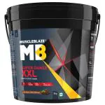 MuscleBlaze Super Gainer XXL, For Muscle Mass Gain (Chocolate Mint, 5 kg / 11 lb, 50 Servings)