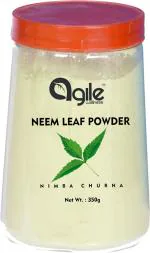 Agile Wellness Anti-acne and Pimples Neem Leaf Powder Face And Hair 350 g