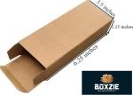 Boxzie 3 Ply 6.25x3.5x1.25 Inch, Corrugated Brown Packaging Box, Pack of 200