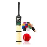 Pro Game Winner Gutting Bat Kashmir Willow Design Bat (42-48mm Blade) 35inch 1 Sweat Band 1 Ball