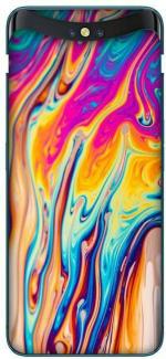 instyler Oppo Find X Matte Vinyl Graffiti Printed Mobile Skin Sticker with Scratch Resistant Lamination