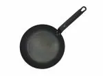 Trilonium Pre-Seasoned Carbon Steel Skillet | Fry Pan Diameter - 24cm | 9.6 inches