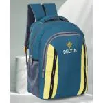 Deltin Large 38 L Laptop Backpack Bag for men women college office Travel pack for unisex  (Teal)