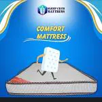 SLEEP CLUB |24 Month Warranty | Comfort with Soft Foam Mattress, SINGAL Bed, Double Bed, Queen Size, King Size, (72X72)
