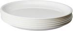 Aries Acryware White Acrylic Round Dinner Plate, 11 Inch (Set Of 24)