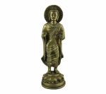 Idol Collections Gold Brass Statue Of Standing Buddha Figurines In, Idol Collections Multicolor Metal Cycle Wall Hanging With Watch Decor Decorative Home Office Showpiece Gift Item, 27 Inch