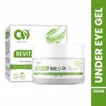 CO Organic Under Eye Gel with Cucumber, Bakuchi & Rose Water for Dark Circles and Puffiness 30gm