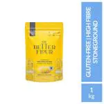 The Better Flour - Protein Rich Chickpea Flour, Healthy Low carb Keto Atta | Gluten-free | Protein Rich | Low Carb | Dietitian Recommended | White Chickpea & Millets Flour | Low Glycemic Multipurpose Multipurpose Atta (1 kg)