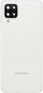 PURPLESAVVY White Plastic Back Panel For Samsung Galaxy A12