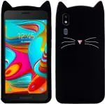 Aviaaz Samsung Galaxy A2 Core Black Silicon Back Cover