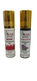 KAH ATTAR Rose and Shyam Shingar Attar 6 ml Each