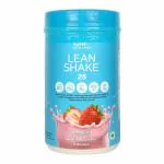GNC Total Lean Shake 25 | Supports Weight-Loss Efforts | Helps Control Appetite | Sustains Lean Muscle Profile | Formulated In USA | 25g Protein | 8g Fibre | No Added Sugar | Strawberry | 1.6 lbs