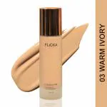 Flicka Flawless Femme Liquid Foundation - 03 Warm Ivory| Medium-to-Full Coverage | Long Lasting