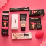 DAIMANPU Liquid Shimmer Highlighter Face Makeup Combo, Makeup Kit, Nonstick, Waterproof (Pack of 8)