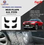 FALCON CAR MUD FLAPS FOR BREZZA 2022 ONWARDS