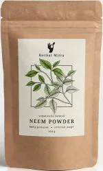 Herbal Mitra 100% Natural & Pure Neem Leaves Powder for Glowing Skin, Skin Brightening, Anti-Acne, Pimple-free Clear Skin and Hair Care, Natural Skin cleanse | For Men & Women | Eco-Friendly Paper Pouch (100 Gms)