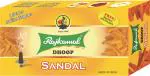 RAJKAMAL MATCHBOX DHOOP Sandalwood Chandan(Chandan DHOOP_240 Sticks) with Matchbox .
