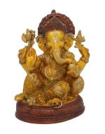 Idol Collections Brown Brass Ganesha Ganesh Idol l GOD IDOLS