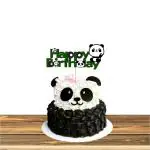 Festiko Cute Cartoon Panda Party Supplies, Children Party Decoration, Girl Birthday Decoration Cake Topper For Birthday Decoration
