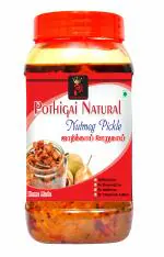 Pothigai Natural Nutmeg pickle/Jathikai Pickle 500g Pure Home Made Pickle/No Additives/No Preservatives/ 100% Natural made (Pack of 1)