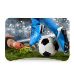 Sattva Multipurpose Foldable Laptop Table Printed Bed Table for Adults | Portable Study Table for Kids | Work from Home Lapdesk | Writing Desk _Soccer Tackle