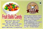JEET BY KSHS Fruit Juice Fruit Balls Candy Toffee / Mouth Freshener| Multicolor Goli Candy 1600GM