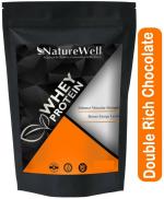Naturewell Protein Plus Body Building Gym Supplement Whey Protein Powder - Double Rich Chocolate, 1500 Gram