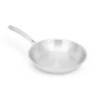 Fackelmann Triply Cookware Stainless Steel Frying Pan Without Lid , 26 cm,1.75 litre, Induction Base