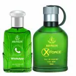 John Phillips WHATSAPP-X-FORCE | Long Lasting | Combo Eau de Parfum (60+100 ml )