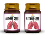 Grinbizz Asthma Care Capsule Lung Cleanse/Support Breathing/Respiratory/Lungs Detox