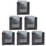 QUAIL Shirt Stacker Wardrobe Organizer Clothing Cover Non Woven Shirt Storage Organizer Pack of 6