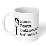 Akipi Bears Beets Battlestar Galactica The Office Ceramic Coffee Mug