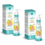 Mateo Baby Shampoo | Nourishes baby's hair and scalp | Dermatologist Certified, Toxin-Free & Tear-Free Shampoo For Baby With Coconut, Aloe vera & avocado oil | pH 5.5, 200 ml (pack of 2)