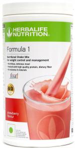 Herbalife Nutrition Weight Loss Formula 1 Strawberry Plant-Based Protein, 500 G