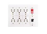 Saifpro Wood Extension Board With 6 Sockets, 1 Indicator And 1 Mcb 7 M - 7 Meter Wire