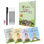 TEACHELPS The Magic Hand Writing Book GUJARATI | Reusable | 4 Book | 1 Pen Set