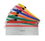Shining Zon Pen Pencil Stationary & Travel Pouch, Cosmetics Bag, Art Pencils Pouch Stylish Pouches Multi-Purpose Pouches Double Layer Pouch Stationery Box for Home, Office, School & Students (Pack Of 12)