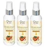 Onyx Care Almond And Honey Moisturiser - 300 ml (Pack of 3)