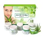 Professional Feel Aloevera Facial Kit | Instant Glow Beauty Facial Kit Pro Active, All Type of Skin Solution for men & women skin glow, fairness (250 gm) (Set of 5)