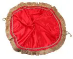 THE BRIDE MADE red large double layer Premium potli bag for wedding sagan _