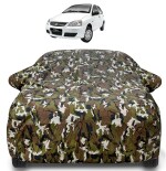Auto Hub Tata Indica Car Cover with Mirror Pocket and Soft Cotton Lining,Waterproof Tata Indica Car Body Cover, Army Print