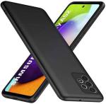 Mozo Samsung A52 Black Back Cover