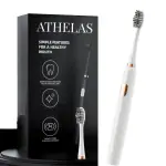 Athelas Smart Sonic Battery Powered Toothbrush (Polar White)