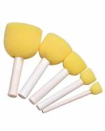 Variety Canvas Light Weight Yellow Sponge Dabber (Pack of 5)